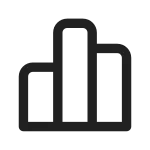 Data Histogram SVG Icon